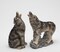 Ceramic Wolf Salt & Pepper Shakers, Home Décor, Gift for Her, Gift for Mom, Kitchen Décor, Cabin Decor